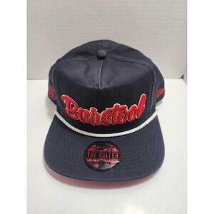 New Era The Golfer Barstool Sports Adjustable Snapback Hat Cap Navy Red NWT